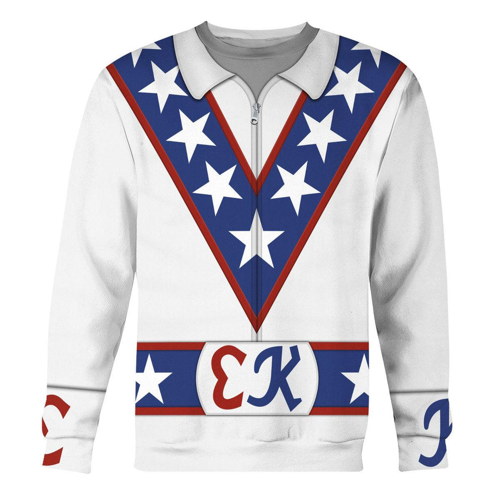 Evel Knievel Costumes T-shirt Hoodie Sweatpants Apparel - CustomsPig.com