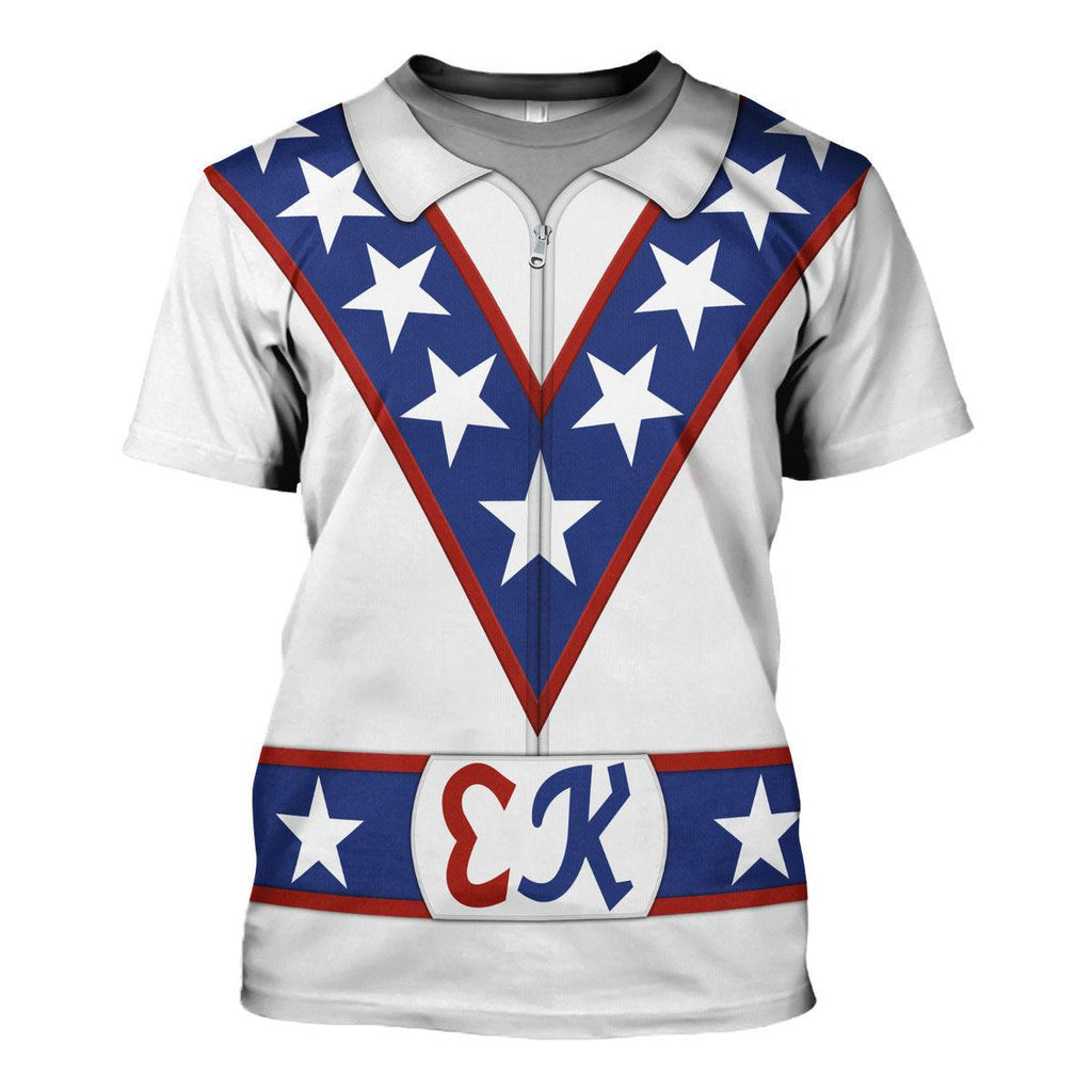 Evel Knievel Costumes T-shirt Hoodie Sweatpants Apparel - CustomsPig.com