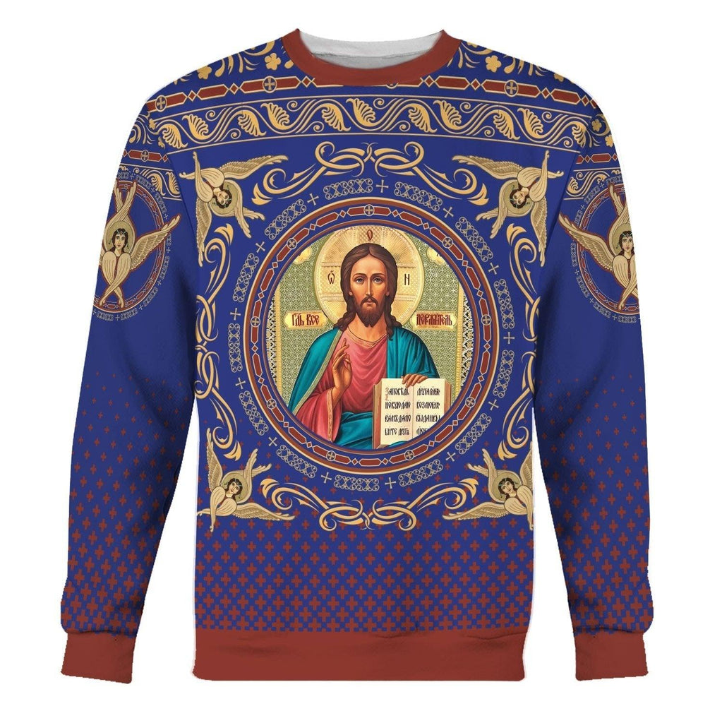 Jesus Christ Sweatshirt - CustomsPig