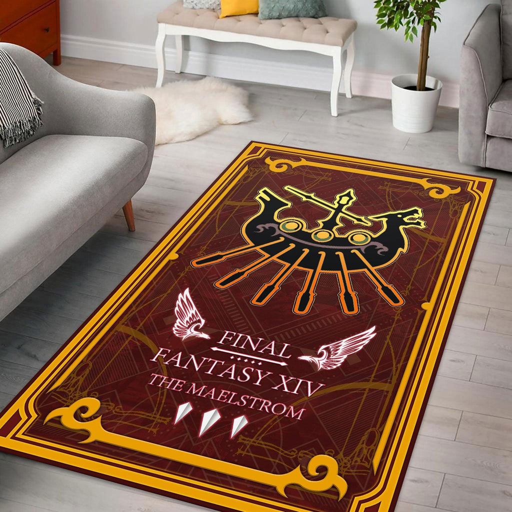 Fantasy XIV Grand Companies of Eorzeo Maelstrom of Limsa Lominsa Rug - DucG