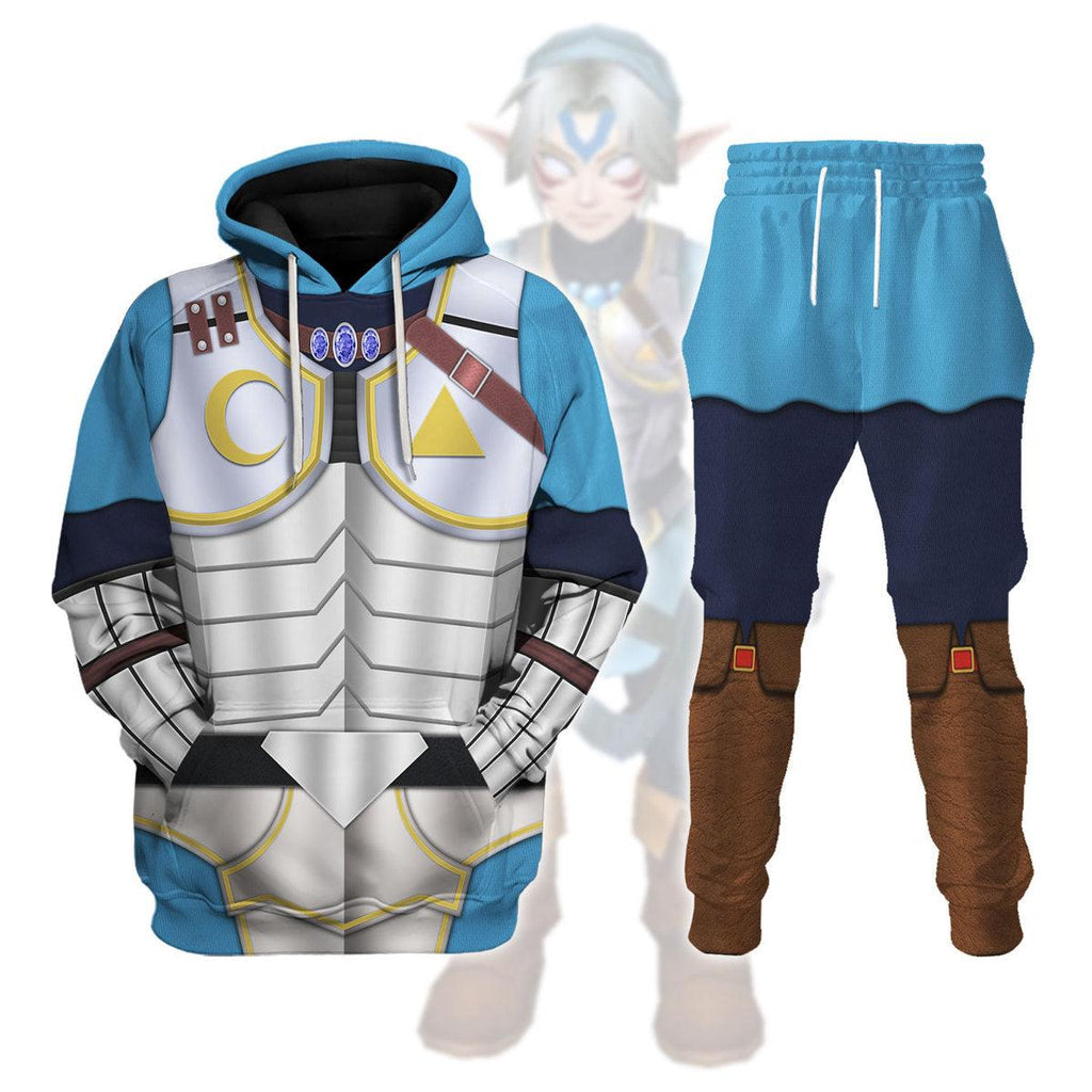 Fierce Deity Link Unisex Hoodie Sweatshirt T-shirt Sweatpants Cosplay - CustomsPig.com