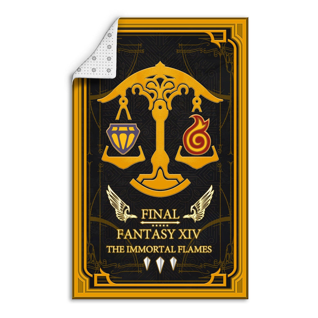 Final Fantasy XIV Grand Companies of Eorzea Ul'dah Immortal Flames Rug - DucG