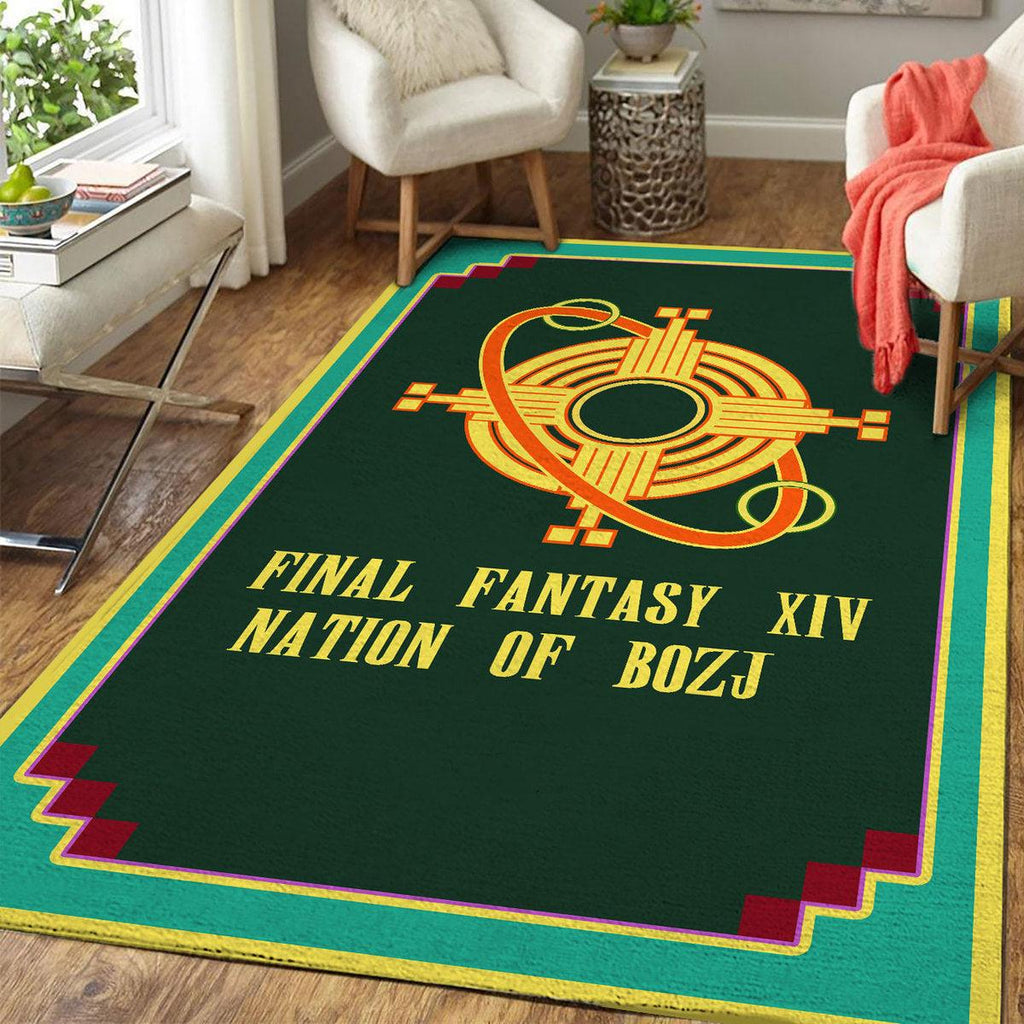 Final Fantasy XIV Nation Of Bozj Rug - DucG