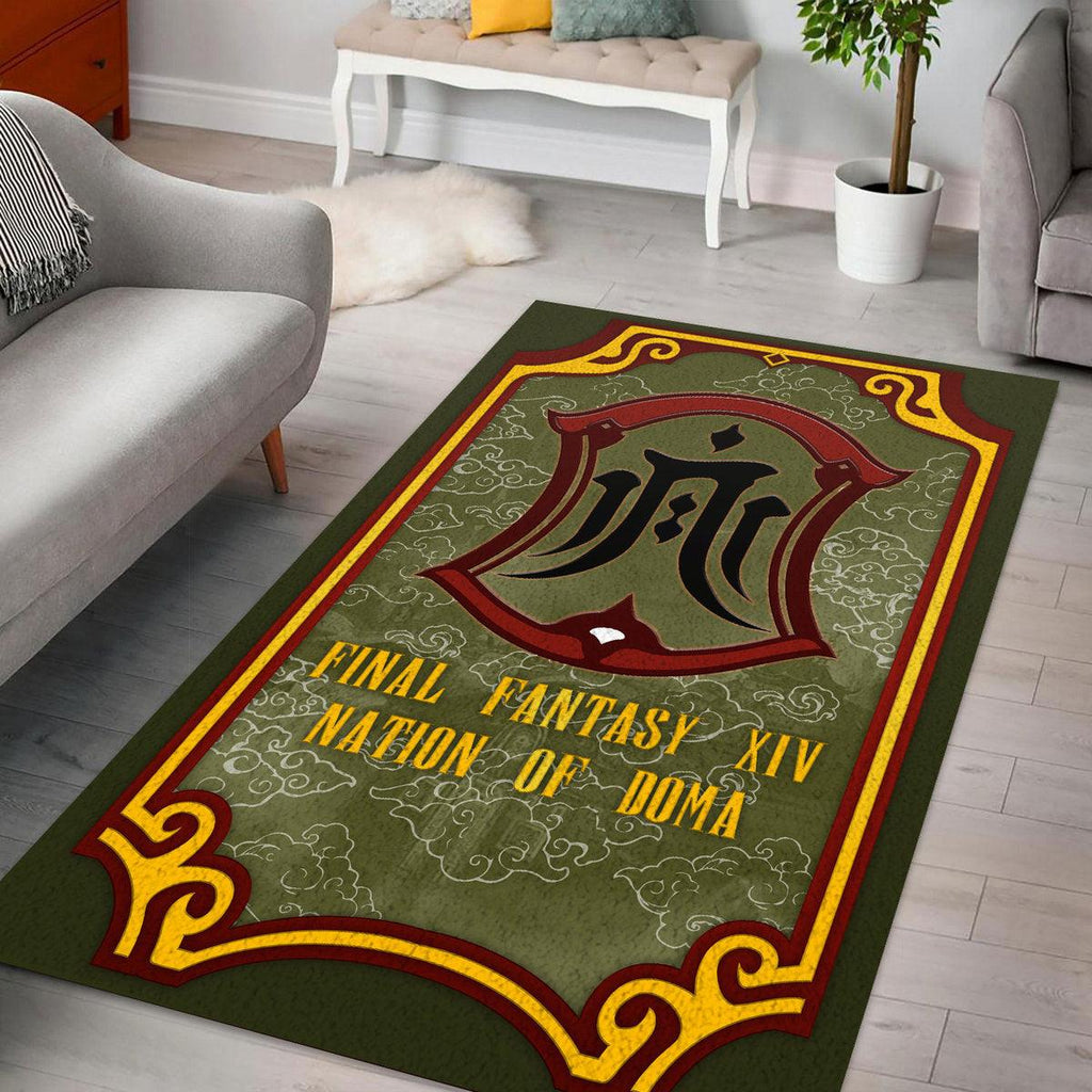 Final Fantasy XIV Nation Of Doma Rug - DucG