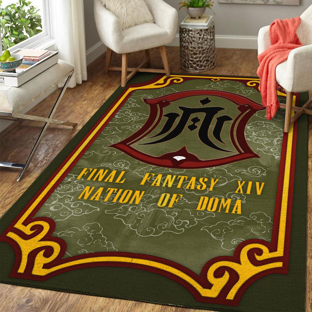 Final Fantasy XIV Nation Of Doma Rug - DucG