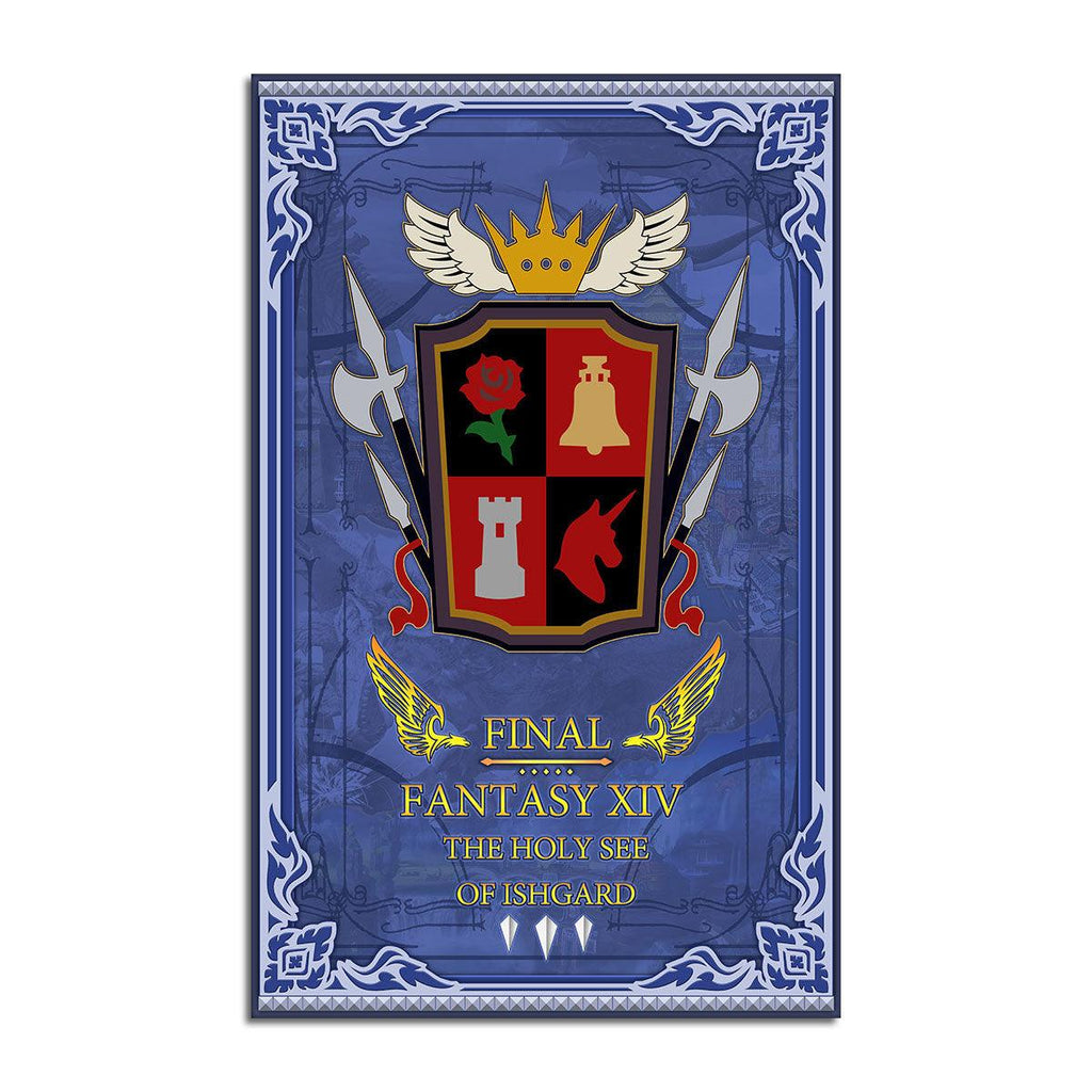 Final Fantasy XIV The Holy See of Ishgard Rug - DucG