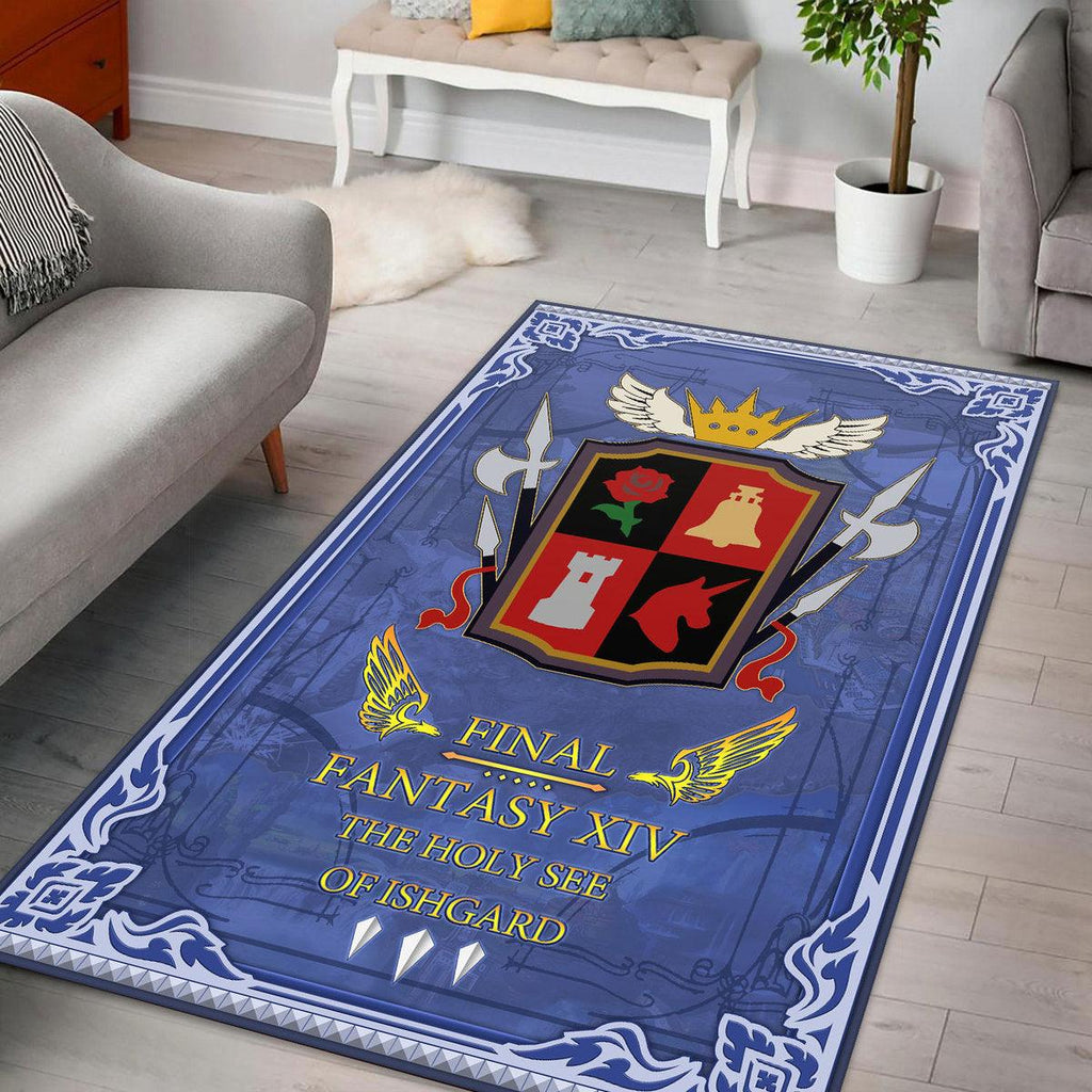 Final Fantasy XIV The Holy See of Ishgard Rug - DucG