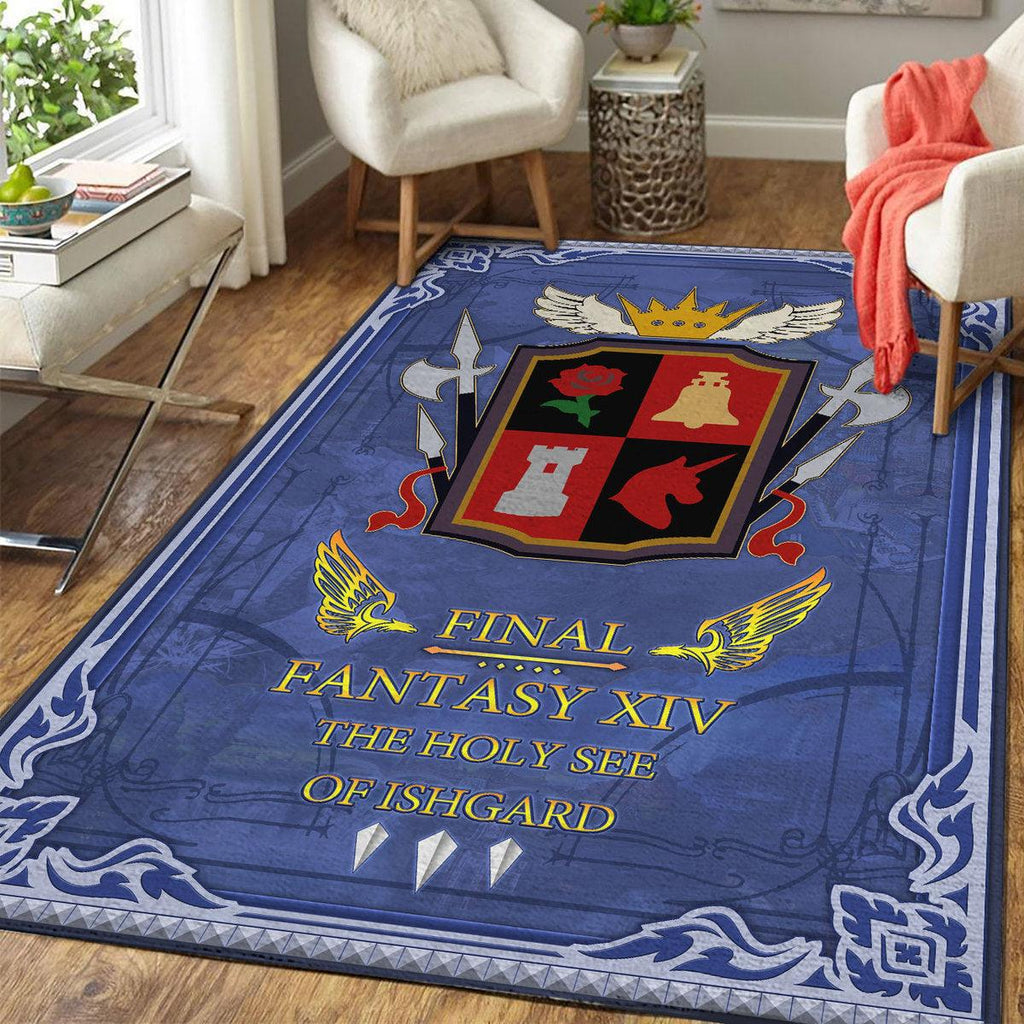 Final Fantasy XIV The Holy See of Ishgard Rug - DucG