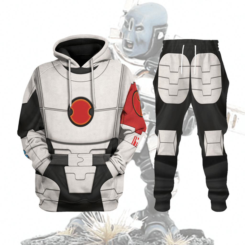 Fire Warrior Tau Empire T-shirt Hoodie Sweatpants Cosplay - CustomsPig