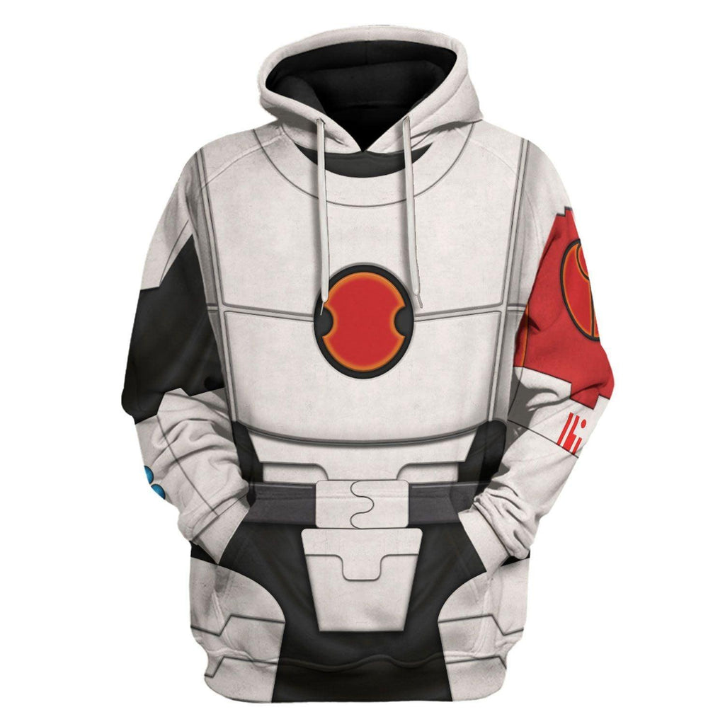 Fire Warrior Tau Empire T-shirt Hoodie Sweatpants Cosplay - CustomsPig