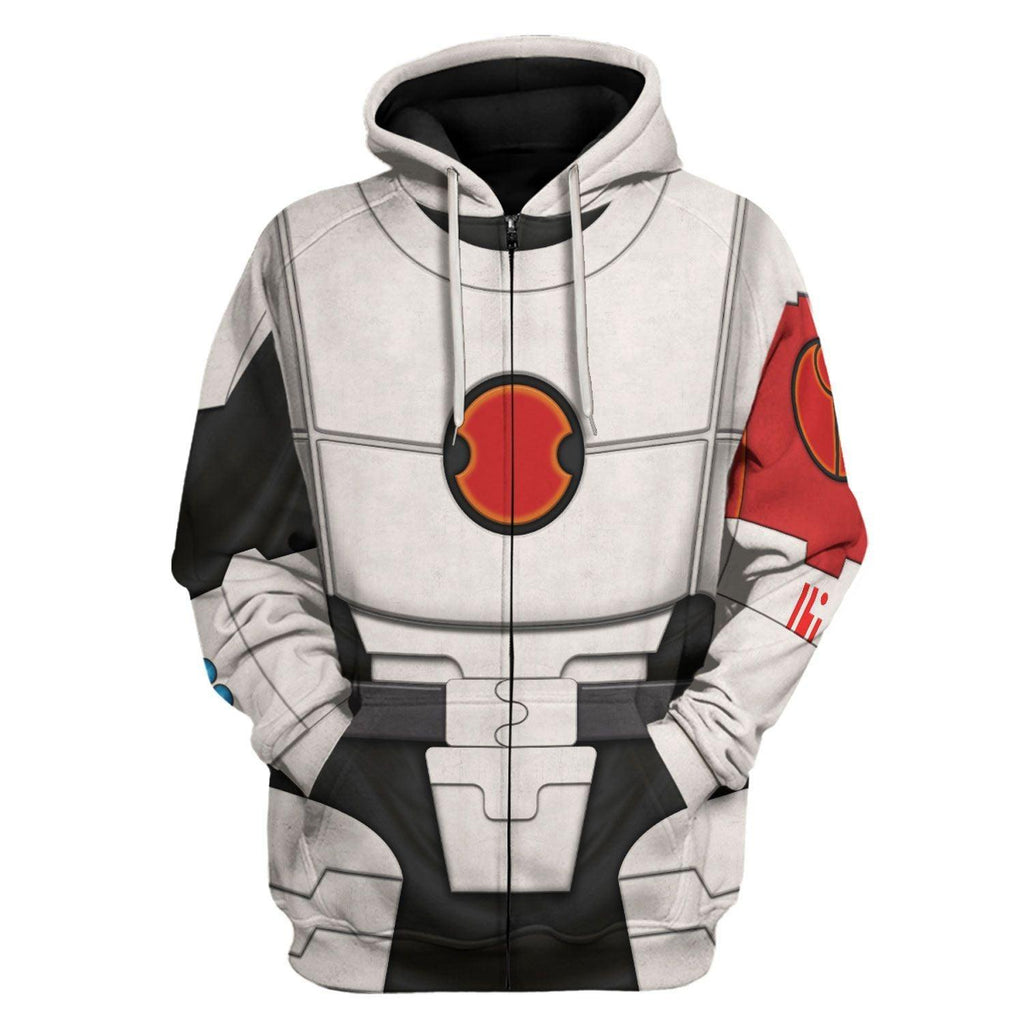 Fire Warrior Tau Empire T-shirt Hoodie Sweatpants Cosplay - CustomsPig