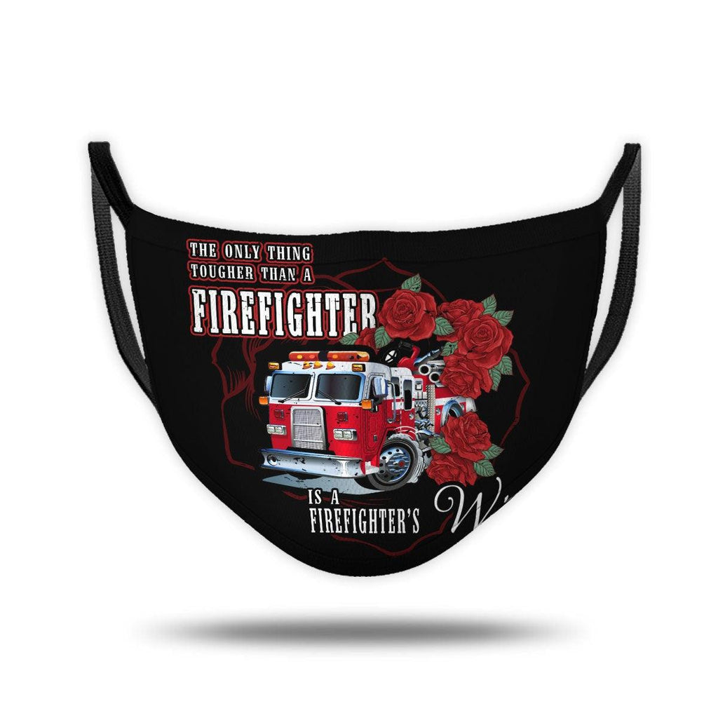 Firefighter's Wife Face Mask - DucG