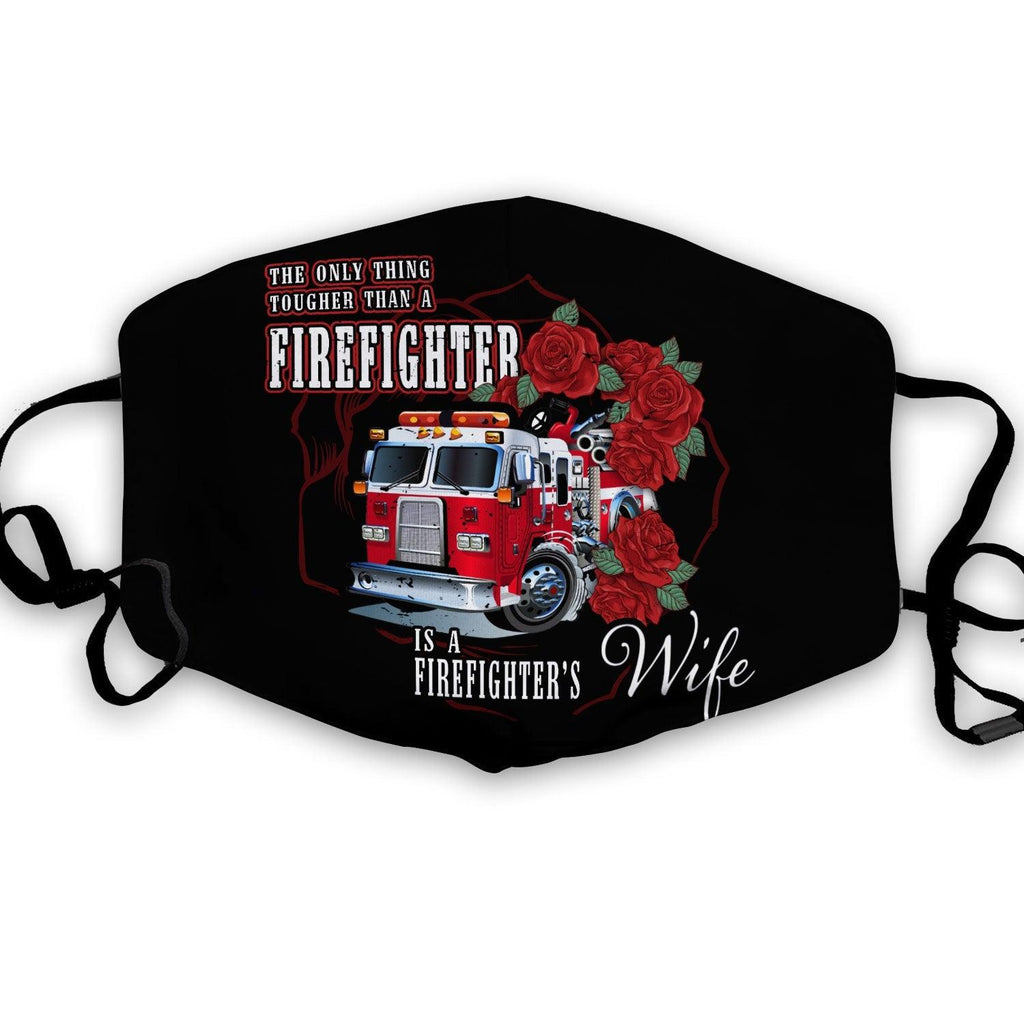 Firefighter's Wife Face Mask - DucG