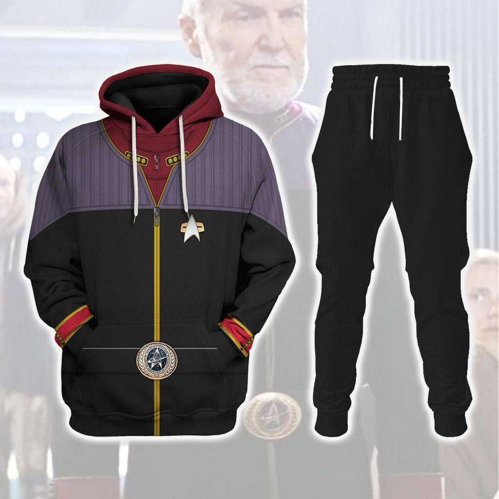 Flag Officer Star Trek T-shirt Hoodie Sweatpants Apparel -  CustomsPig.com