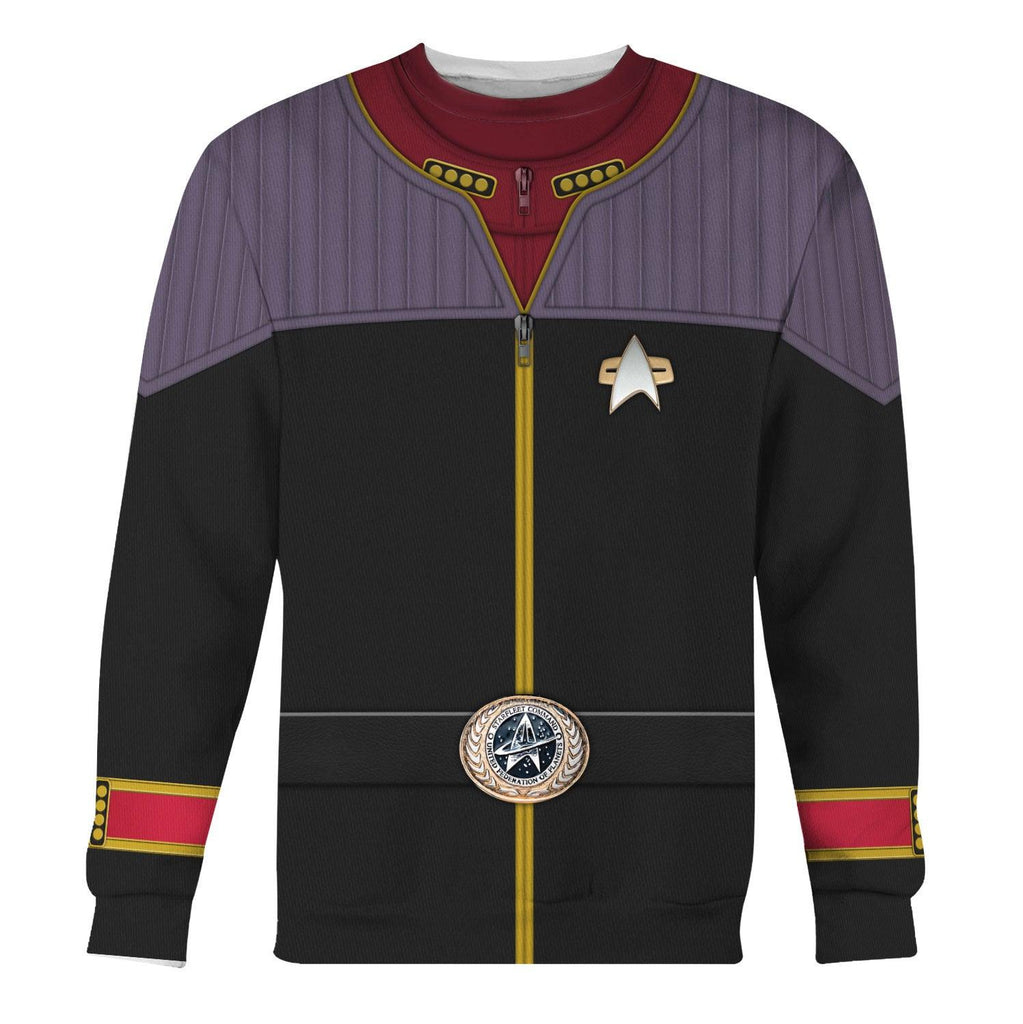 Flag Officer Star Trek T-shirt Hoodie Sweatpants Apparel -  CustomsPig.com