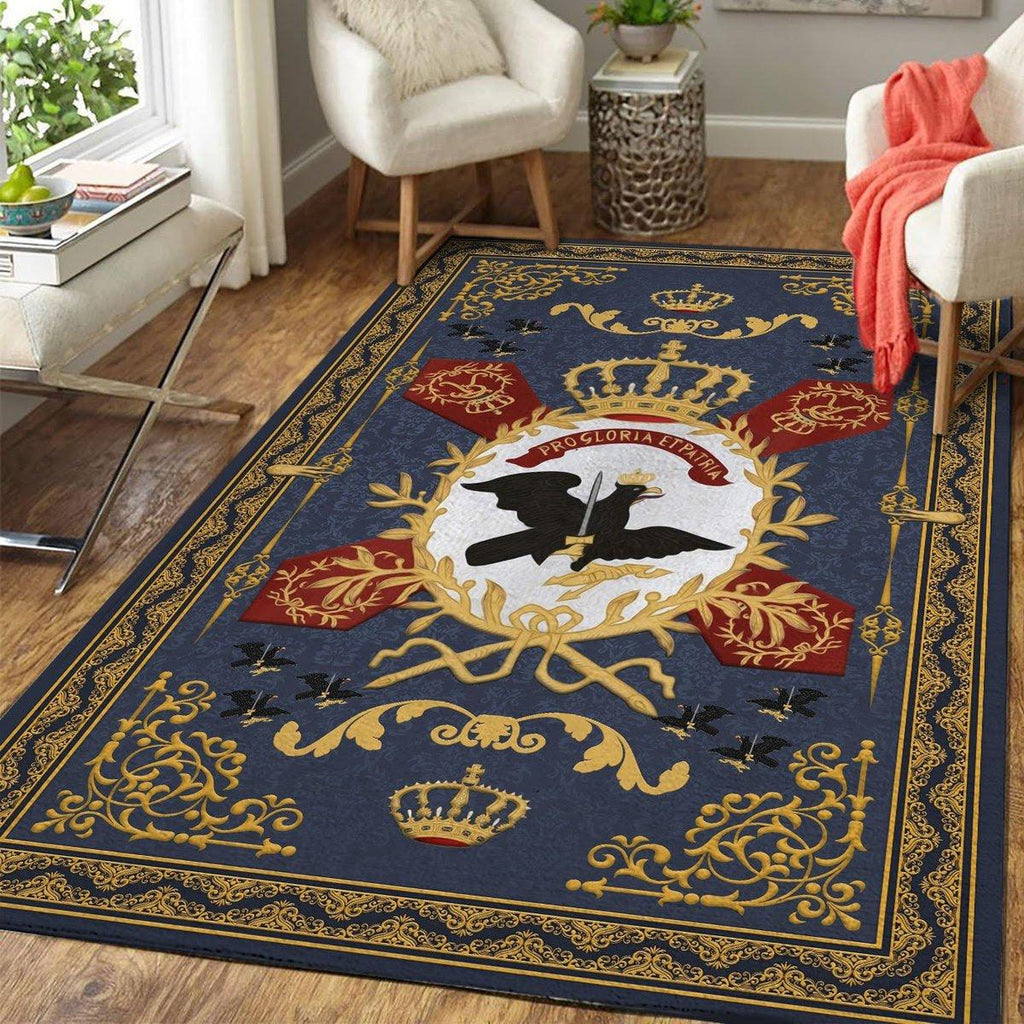 Flag Prussian Army Rug - CustomsPig