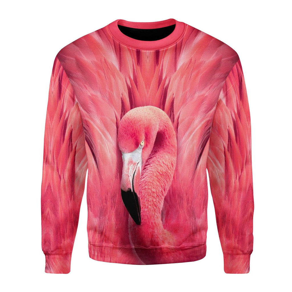 Flamingo 2 Animal Cosplay T-shirt Hoodie Sweatpants Apparel - CustomsPig