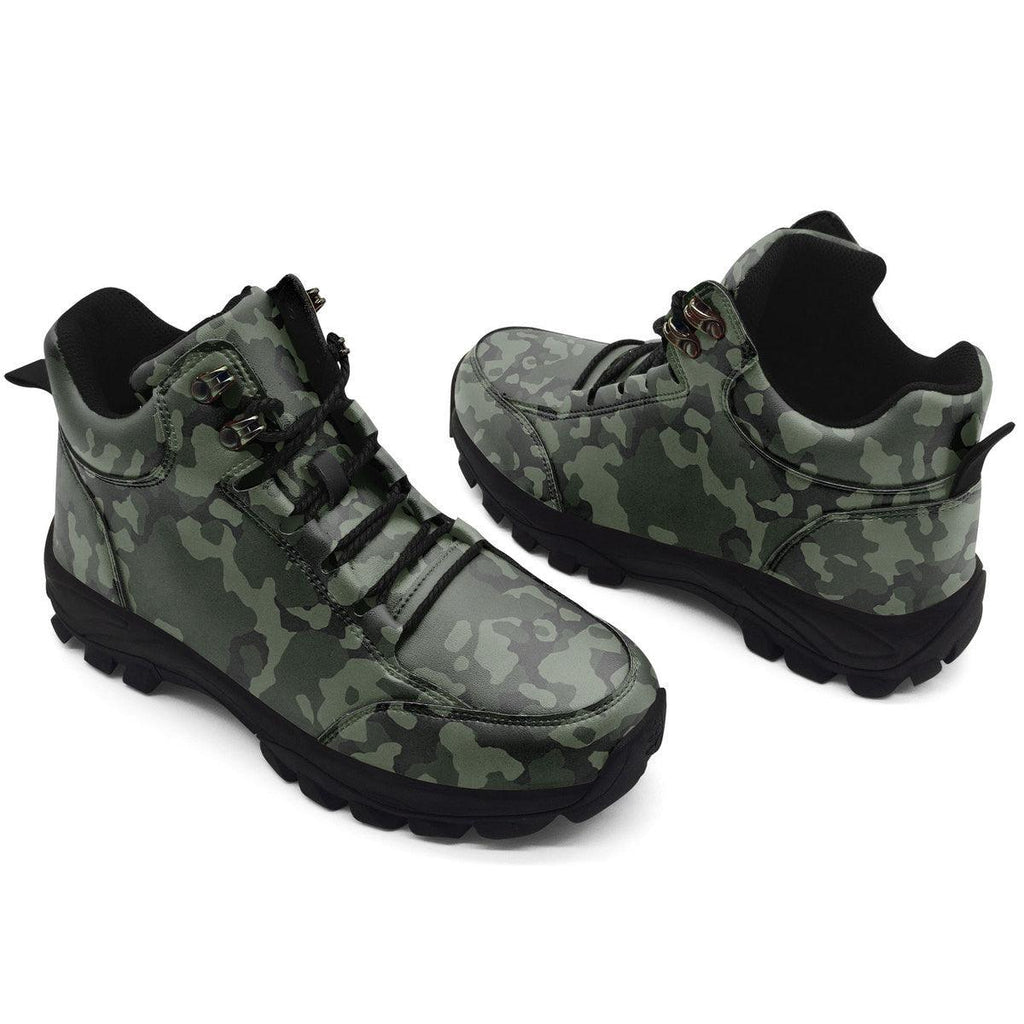 Flecktarn Darkgreen Hiking Shoes - CustomsPig