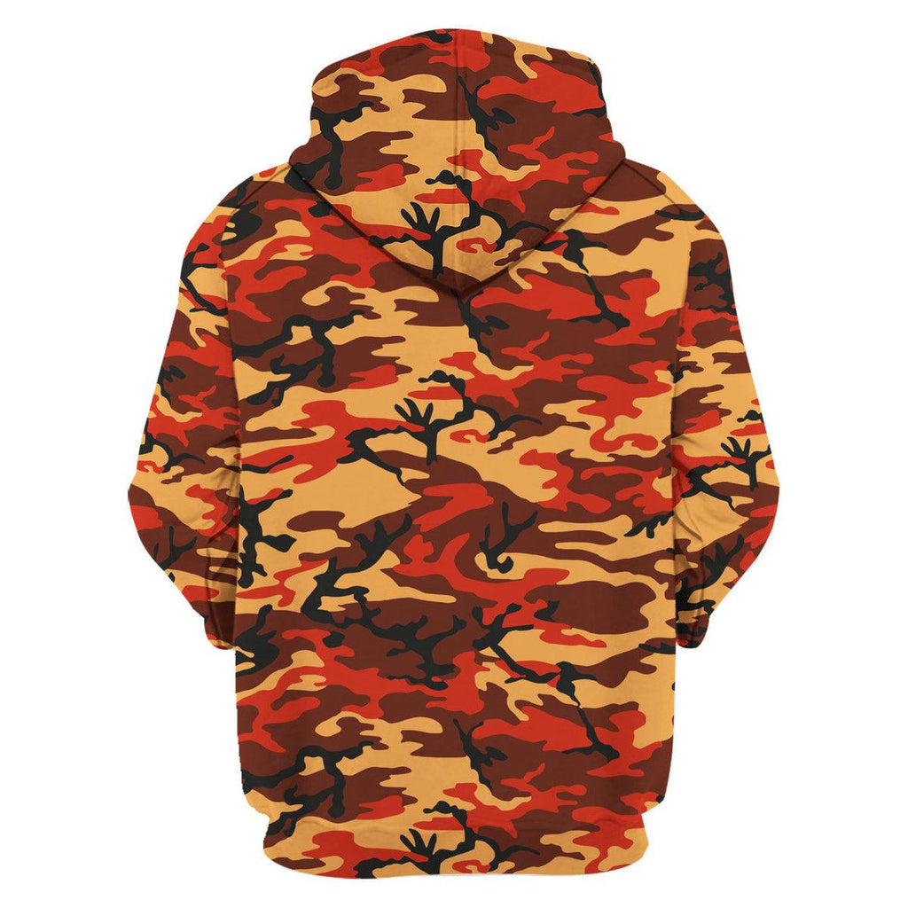 Flecktarn Red Brown German World War II Camouflage Patterns - CustomsPig