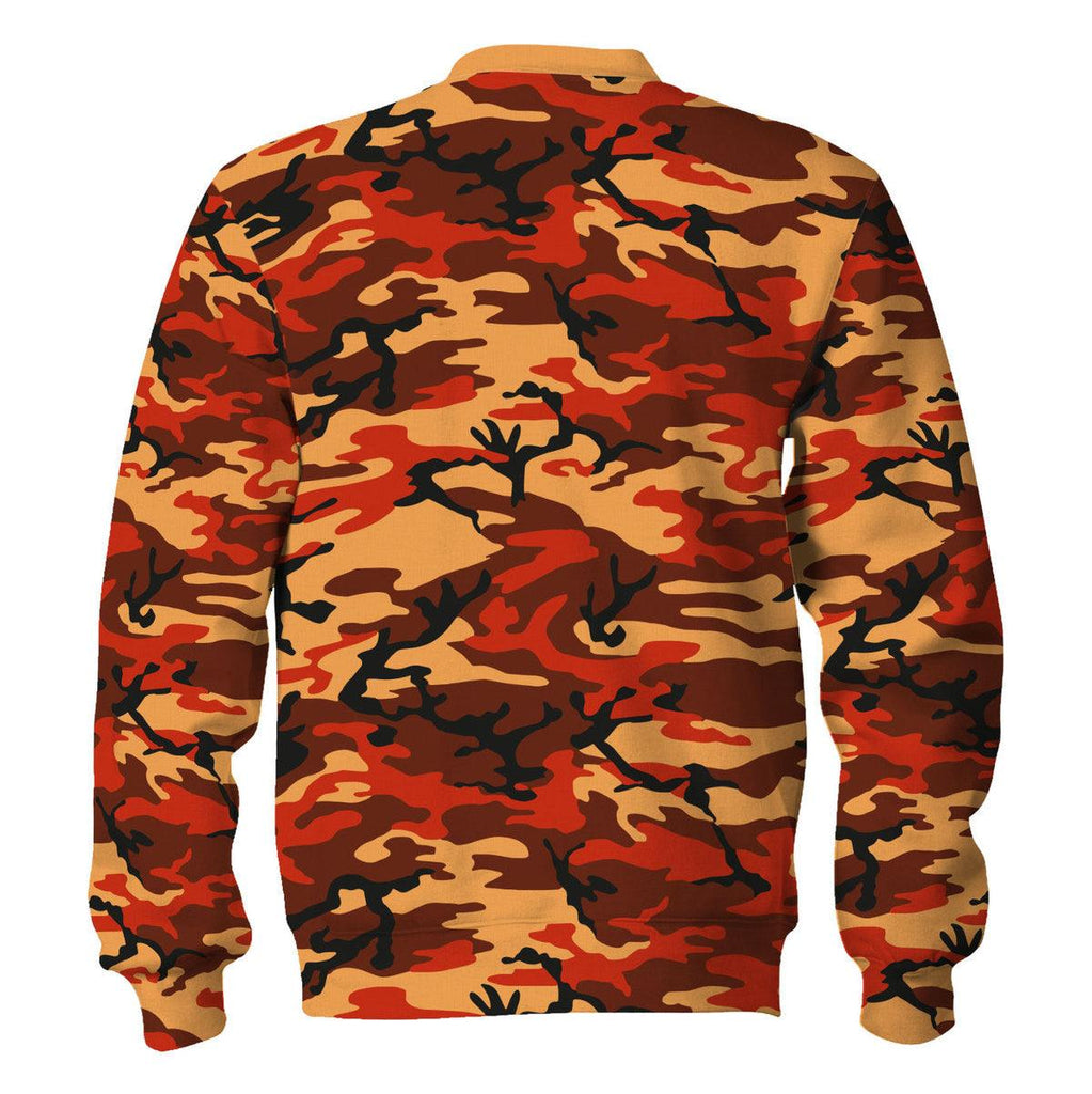 Flecktarn Red Brown German World War II Camouflage Patterns - CustomsPig