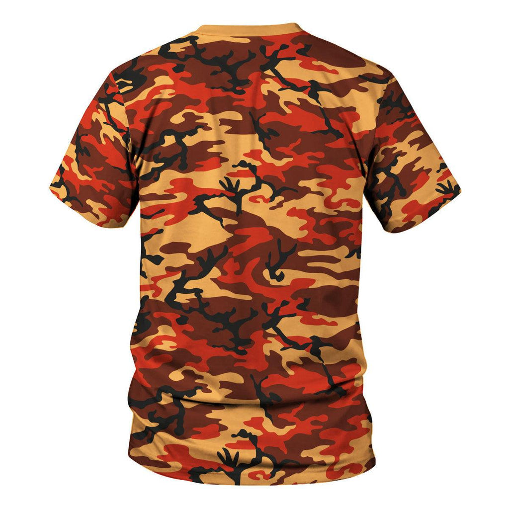 Flecktarn Red Brown German World War II Camouflage Patterns - CustomsPig