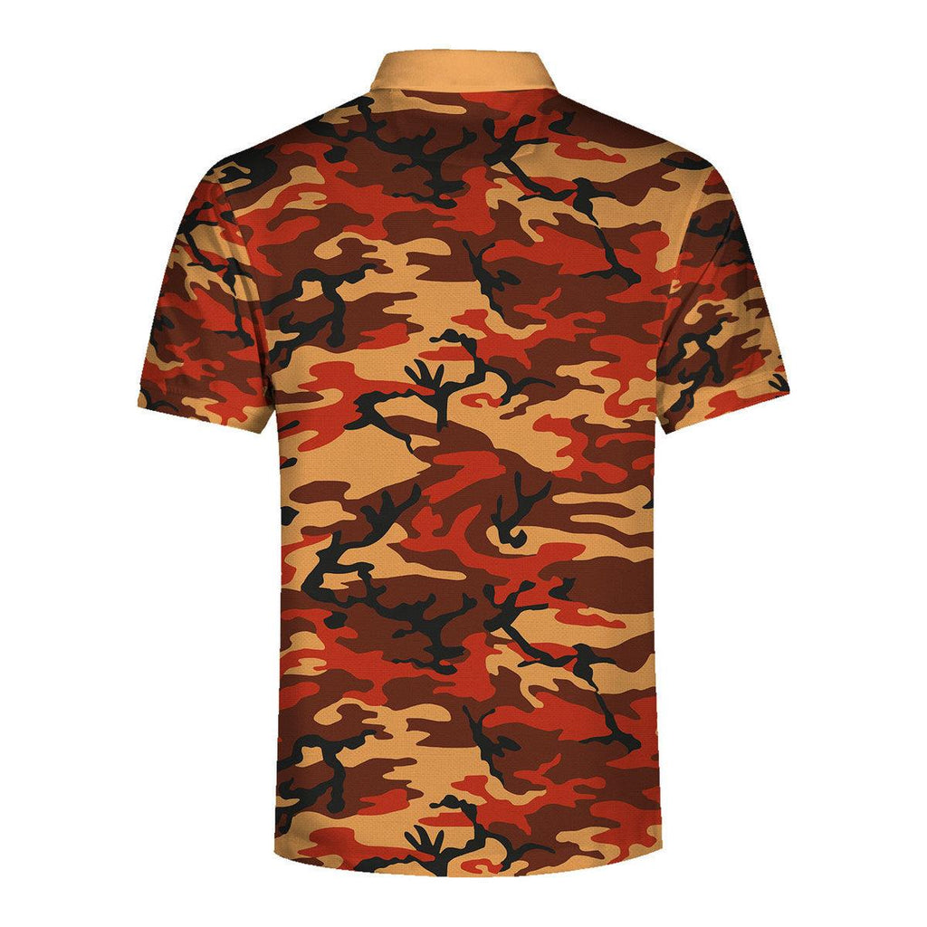 Flecktarn Red Brown German World War II Camouflage Patterns - CustomsPig