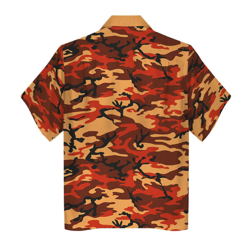 Flecktarn Red Brown German World War II Camouflage Patterns - CustomsPig