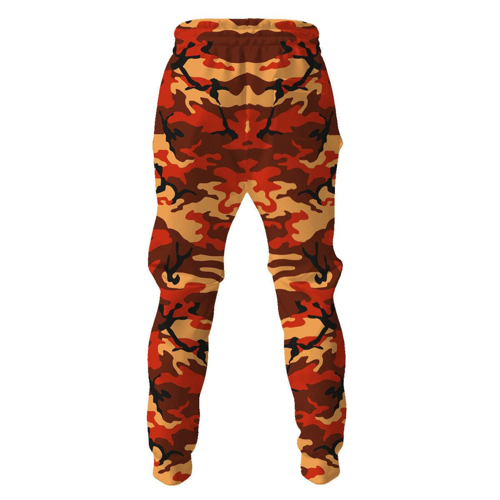 Flecktarn Red Brown German World War II Camouflage Patterns - CustomsPig