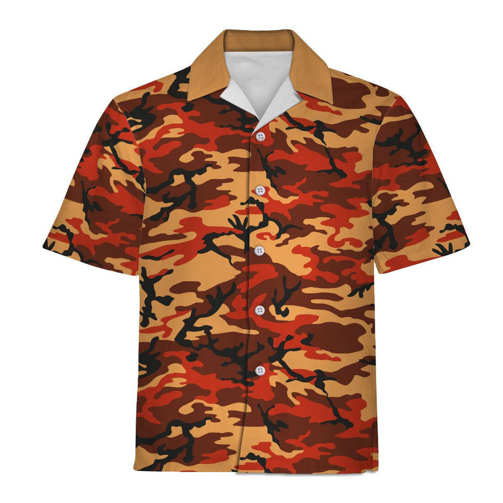 Flecktarn Red Brown German World War II Camouflage Patterns - CustomsPig