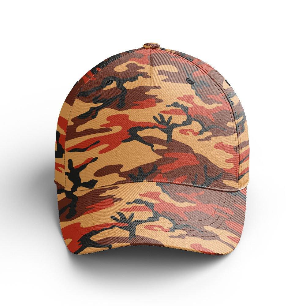 Flecktarn Red Brown German WWII Camo Patterns Cap - CustomsPig