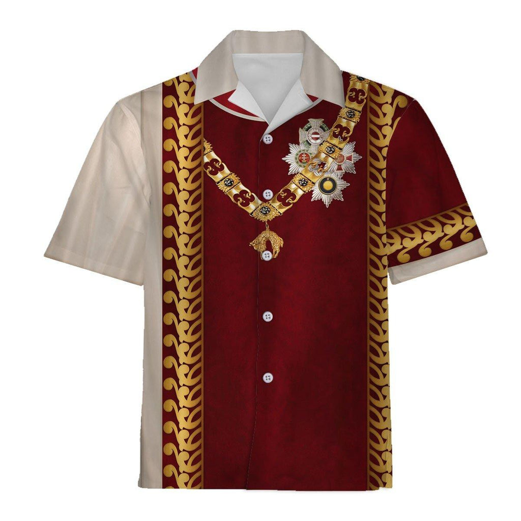 Francis II Holy Roman Emperor Hawaiian Shirt -  CustomsPig.com