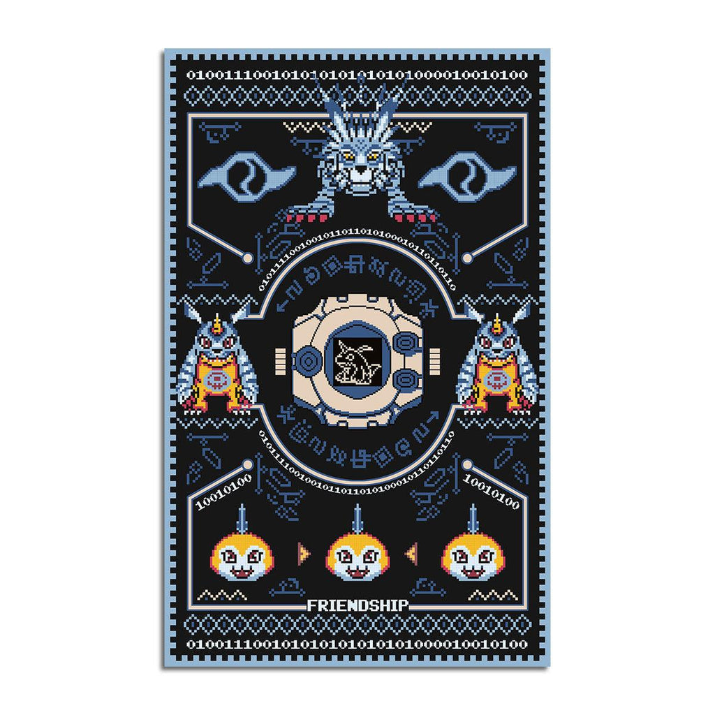 Gabumon Digimon Rug - Garurumon Crest of Friendship - DucG