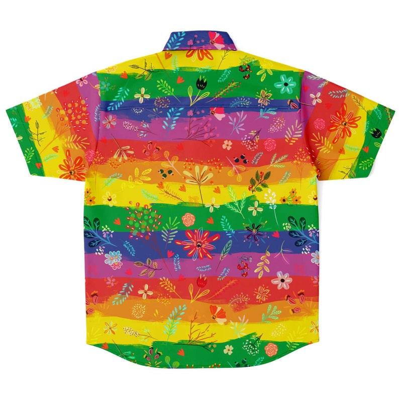 Gay Flower Hawaiian Shirt - CustomsPig