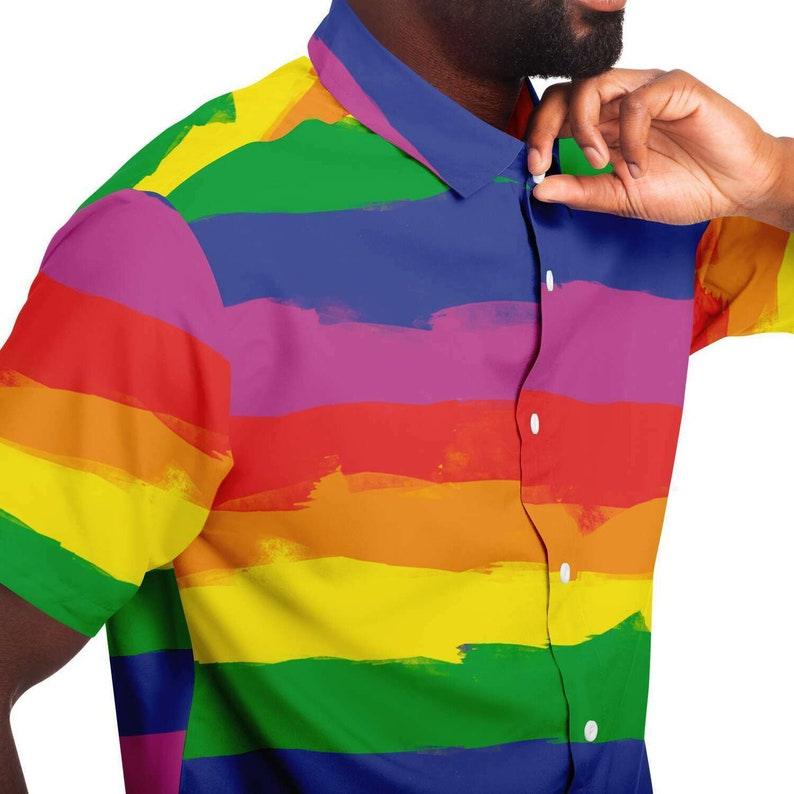 Gay Pride Hawaiian Shirt - CustomsPig