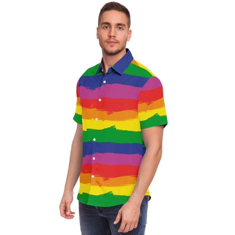 Gay Pride Hawaiian Shirt - CustomsPig