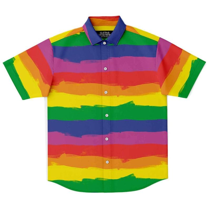 Gay Pride Hawaiian Shirt - CustomsPig