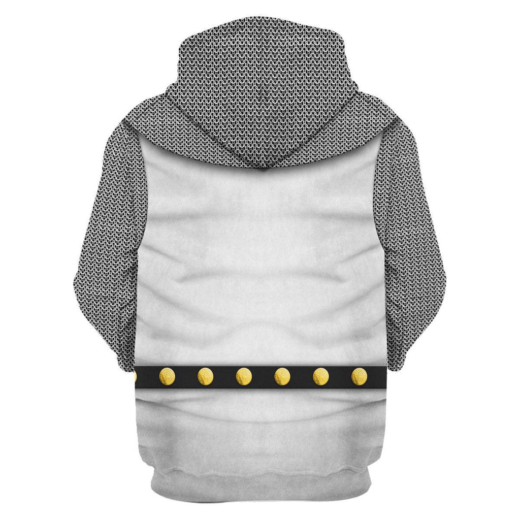 CustomsPig 1189-1192 English Templar Knights Costume Hoodie Sweatshirt T-Shirt Tracksuit - CustomsPig.com