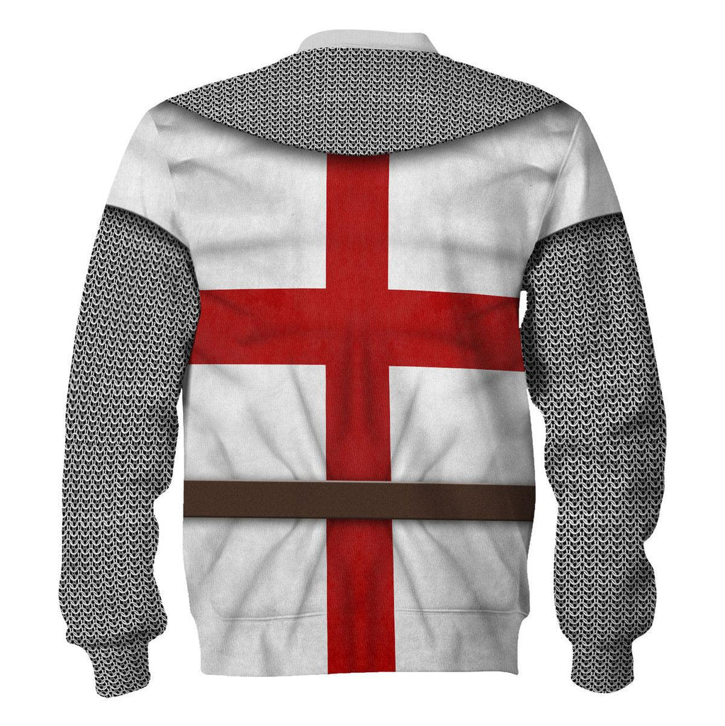 CustomsPig 1189-1192 Templar Knight-String Mail Costume Hoodie Sweatshirt T-Shirt Tracksuit - CustomsPig.com