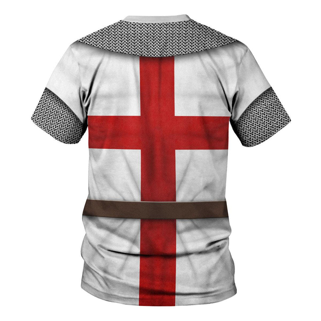 CustomsPig 1189-1192 Templar Knight-String Mail Costume Hoodie Sweatshirt T-Shirt Tracksuit - CustomsPig.com