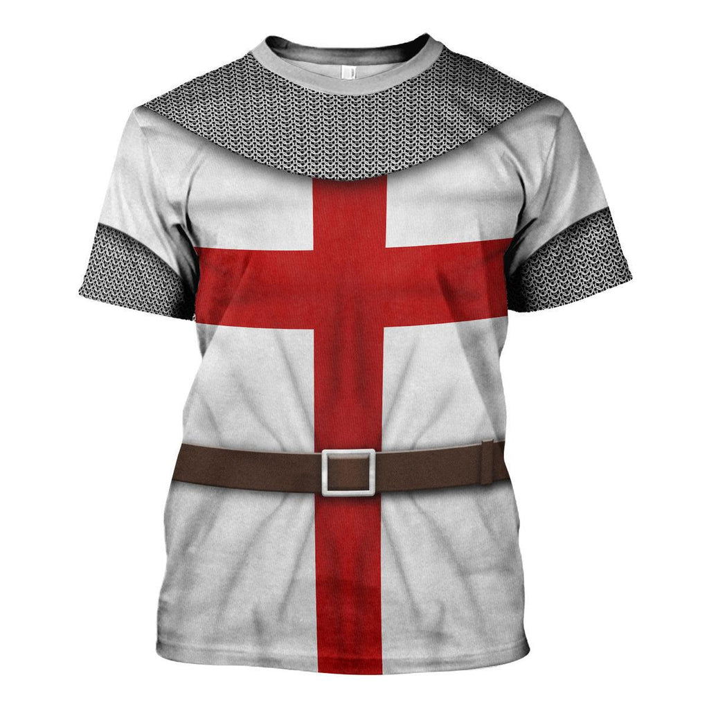 CustomsPig 1189-1192 Templar Knight-String Mail Costume Hoodie Sweatshirt T-Shirt Tracksuit - CustomsPig.com