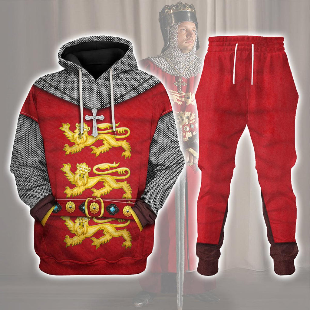 CustomsPig 1189Ÿ??1192 Crusader King Knights Costume Hoodie Sweatshirt T-Shirt Tracksuit - CustomsPig.com