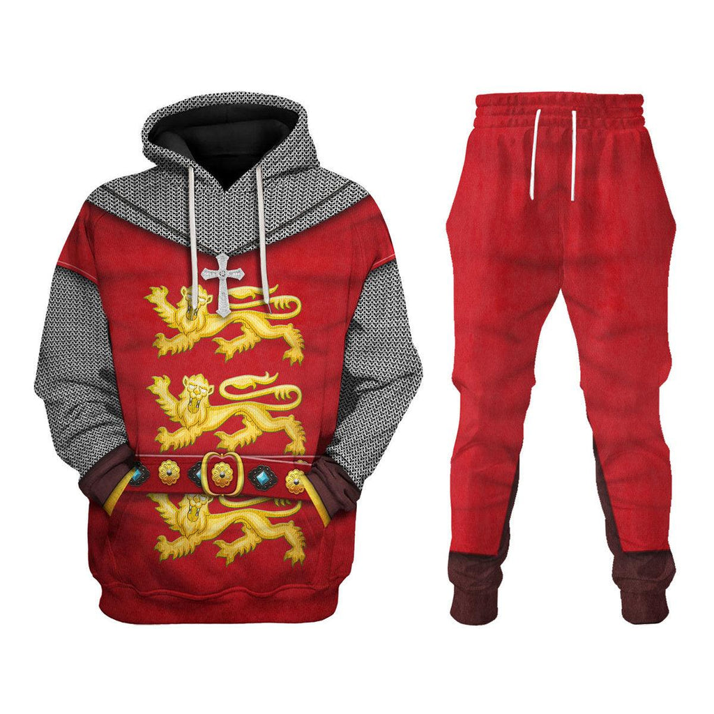 CustomsPig 1189Ÿ??1192 Crusader King Knights Costume Hoodie Sweatshirt T-Shirt Tracksuit - CustomsPig.com