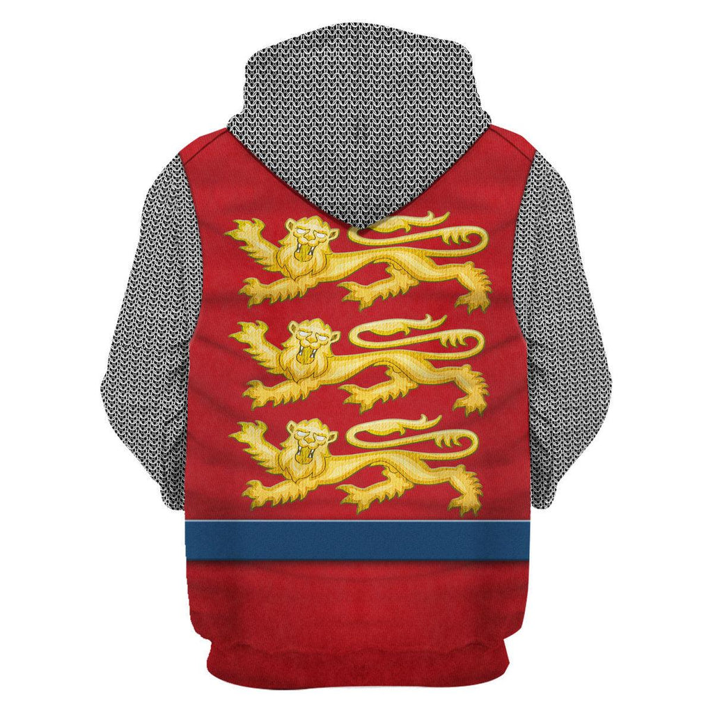 CustomsPig 12th Century English Knights Costume Hoodie Sweatshirt T-Shirt Tracksuit - CustomsPig.com