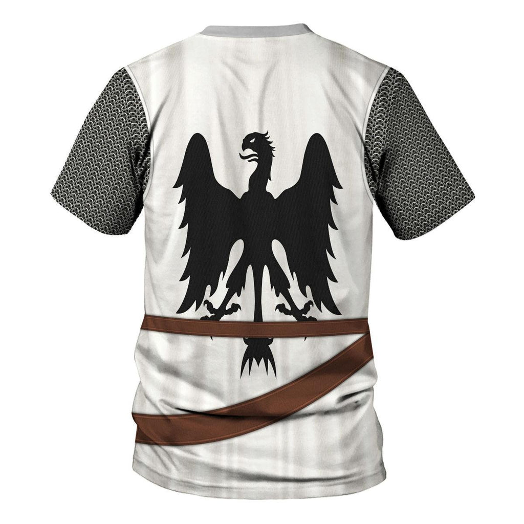 CustomsPig 12th Century German Knight Costume Hoodie Sweatshirt T-Shirt Tracksuit - CustomsPig.com