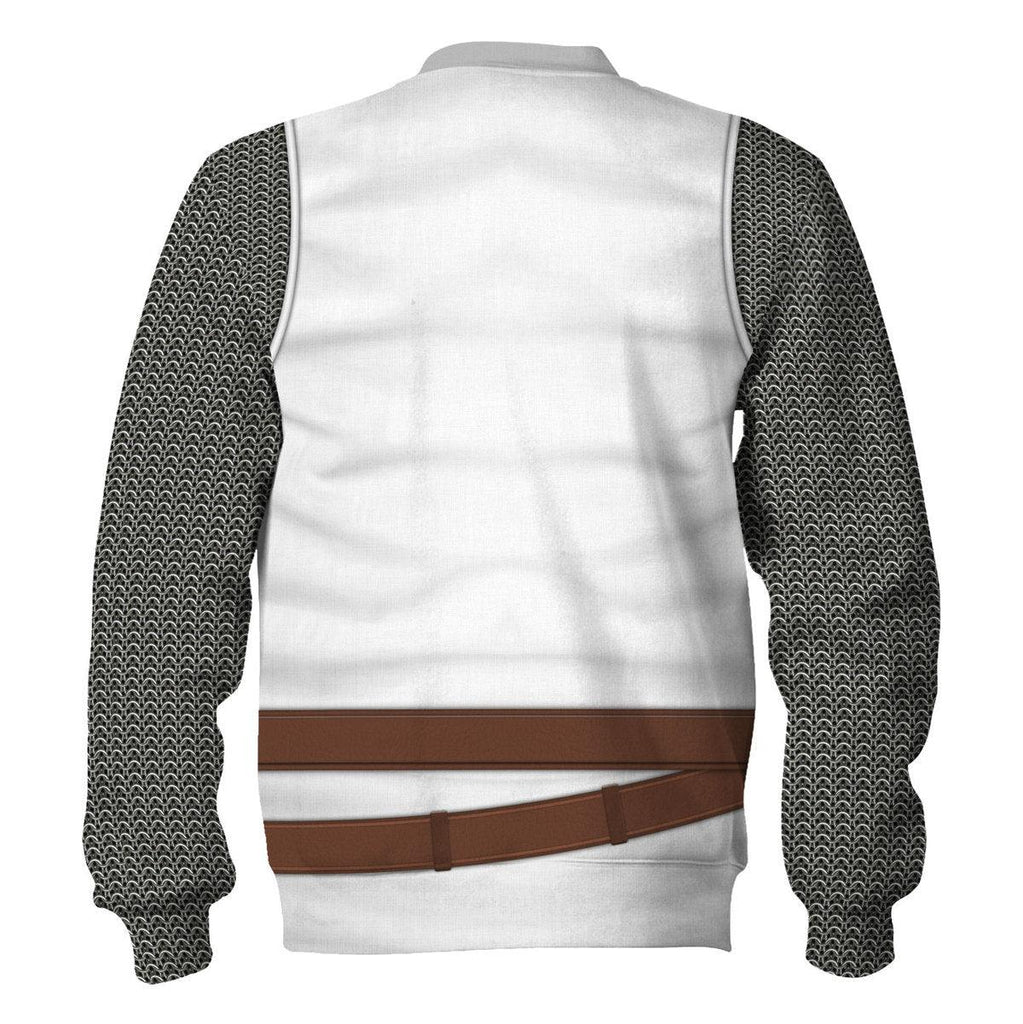 CustomsPig 12th Century Knights Templar Costume Hoodie Sweatshirt T-Shirt Tracksuit - CustomsPig.com