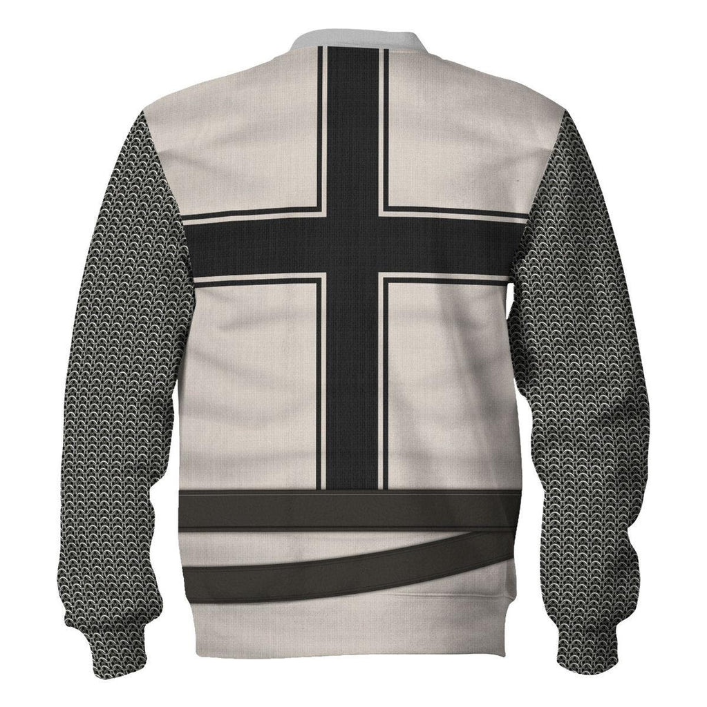 CustomsPig 13th Century Teutonic Knight of Saint Mary Costume Hoodie Sweatshirt T-Shirt Tracksuit - CustomsPig.com