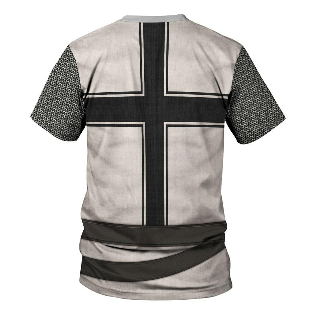 CustomsPig 13th Century Teutonic Knight of Saint Mary Costume Hoodie Sweatshirt T-Shirt Tracksuit - CustomsPig.com