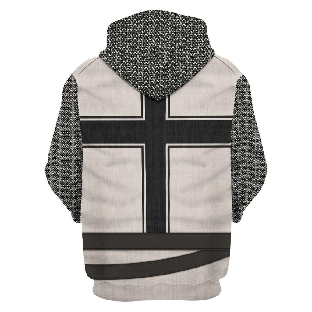 CustomsPig 13th Century Teutonic Knight of Saint Mary Costume Hoodie Sweatshirt T-Shirt Tracksuit - CustomsPig.com