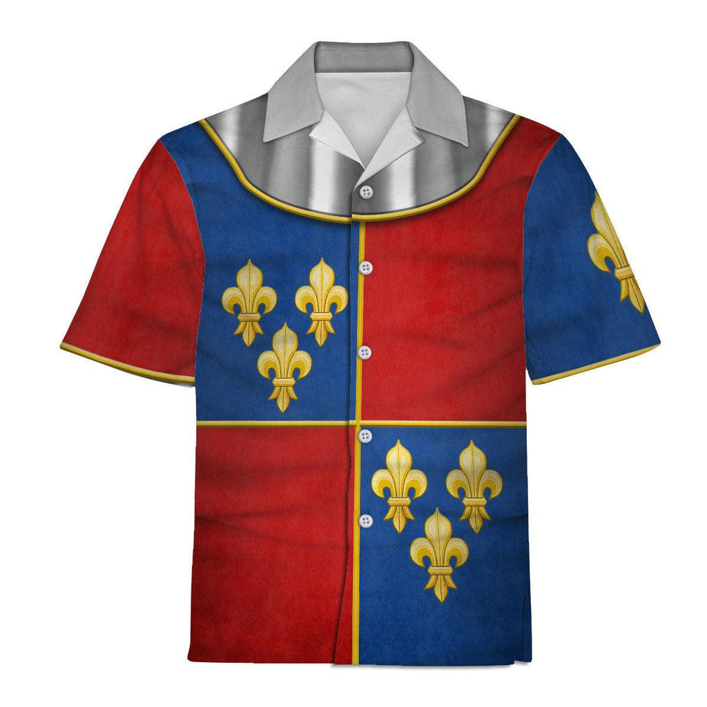 CustomsPig 1415 Agincourt Charles I d'Albret Knight Costume Hoodie Sweatshirt T-Shirt Tracksuit - CustomsPig.com