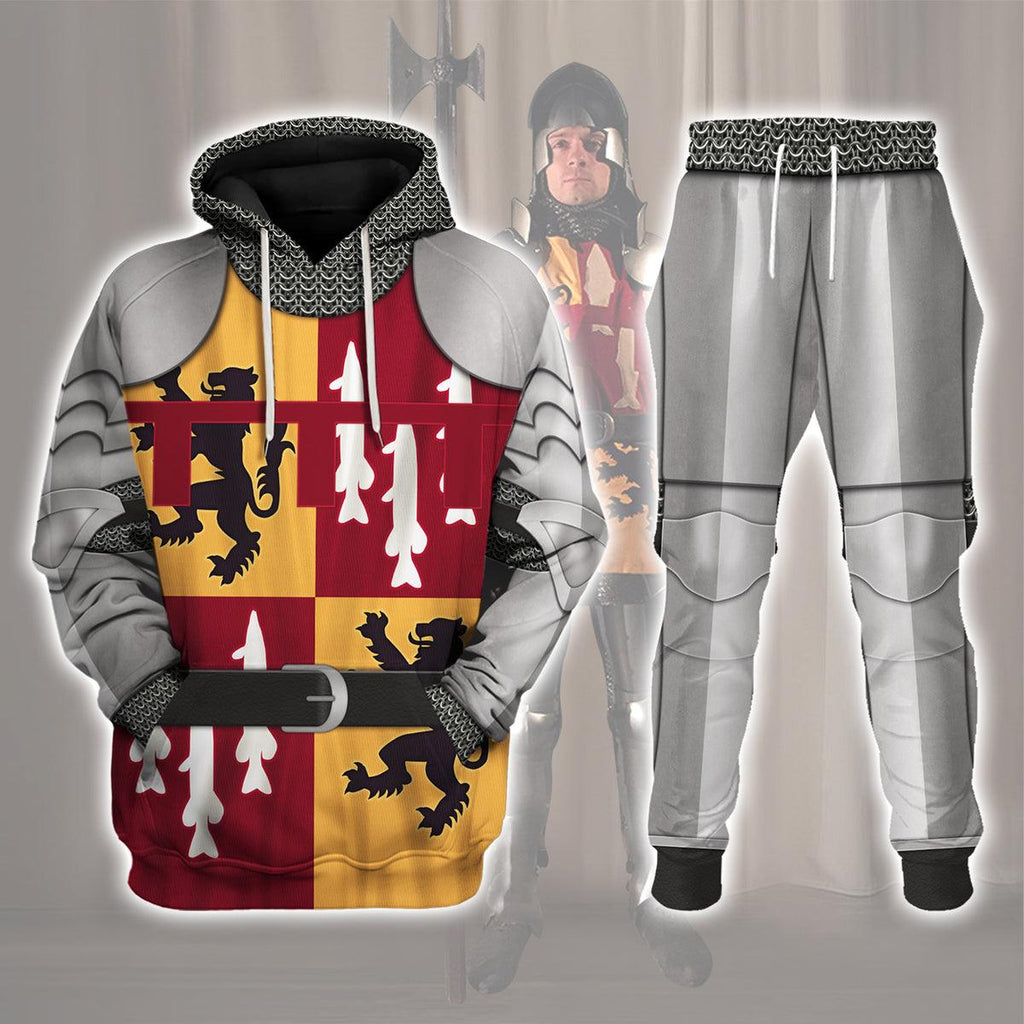 CustomsPig 14C-Sir Henry Percy Hotspur Amour Knights Costume Hoodie Sweatshirt T-Shirt Tracksuit - CustomsPig.com